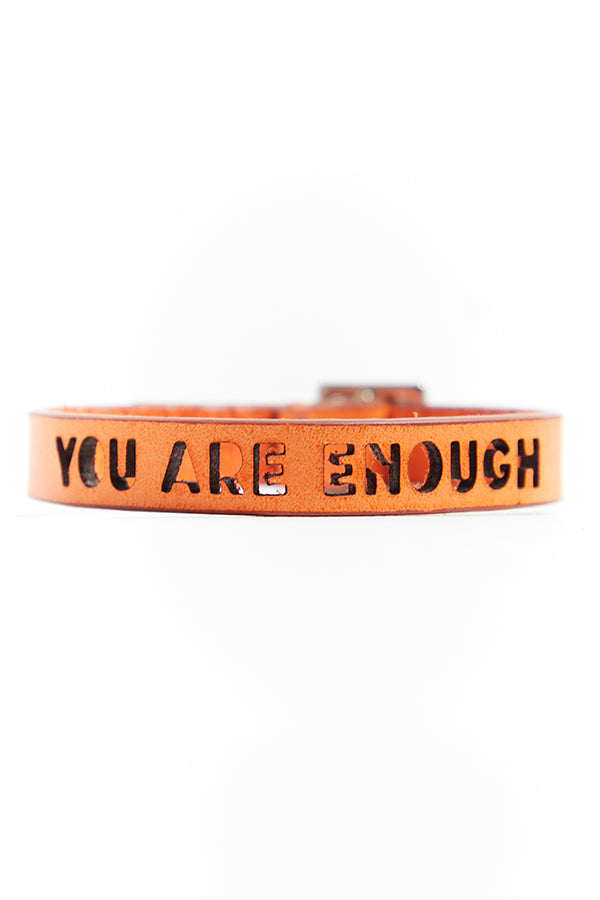 Orange sale rubber bracelet