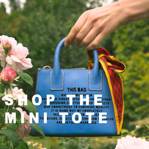 THE MINI TOTE - MADE TO ORDER